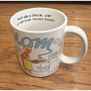 American Greetings Mom Stoneware Mug Vintsge Pie Baking Mother's Day